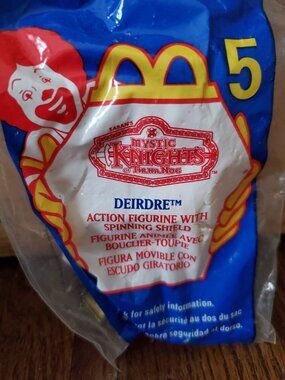 NEW McDonald's Happy Meal Toy Mystic Knights of Tir Na Nog Deirdre Figure  1999